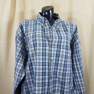 Vintage BANKSHOT Plaid Flannel Shirt